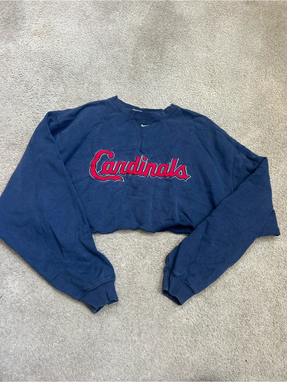 Cardinals Cropped Nike Crewneck